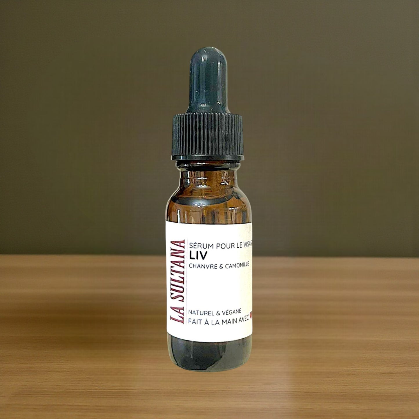 Sérum pour le visage et massage Gua Sha LIV chanvre & camomille