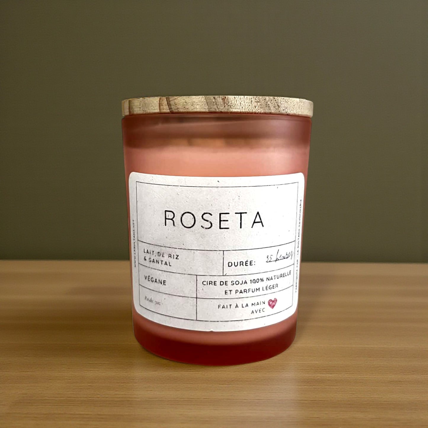 ROSETA lait de riz & santal