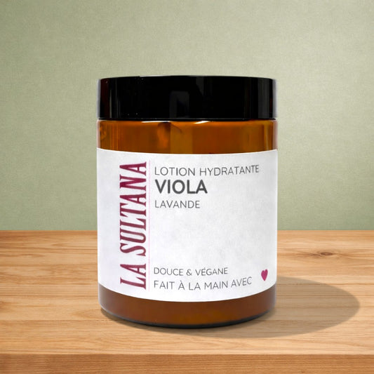 Lotion corporelle hydratante VIOLA lavande